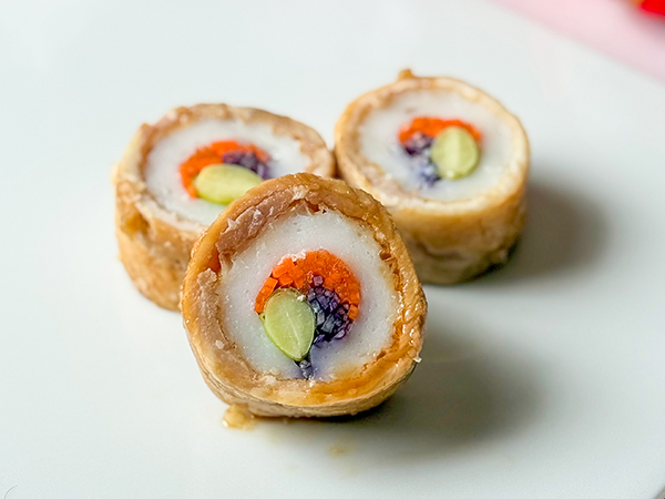 えそちくわのカラフル肉巻き